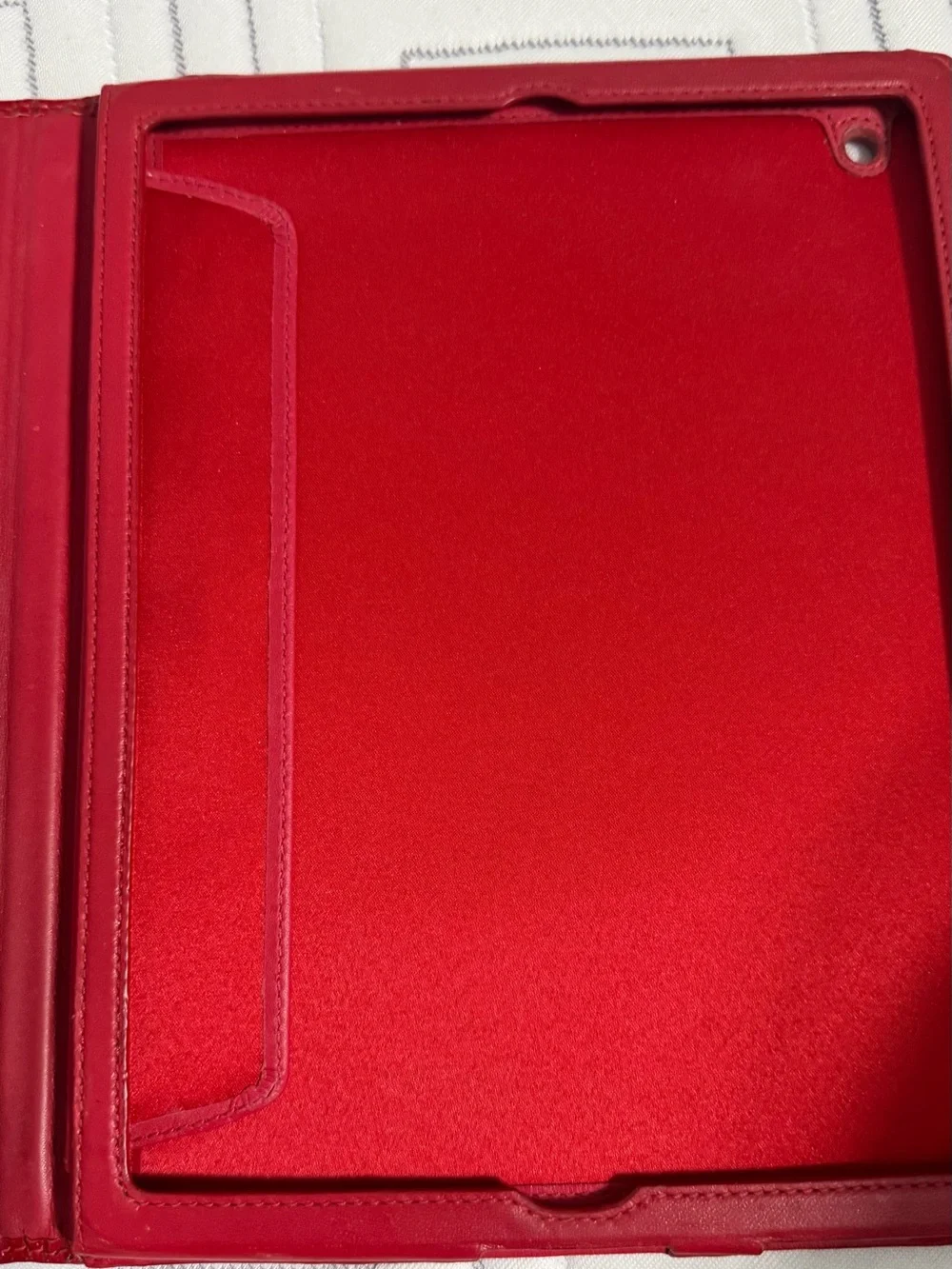 Coach glossy red
